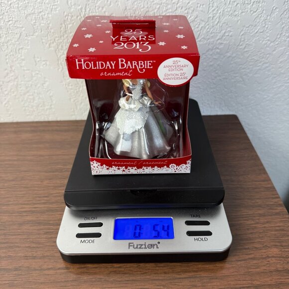 Mattel 25th Anniversary Edition Holiday Barbie Christmas Ornament 2013 OPEN BOX - Picture 6 of 6